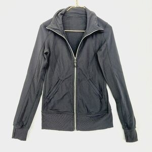 Lululemon Gray Long Sleeve Full Zip Jacket 5067